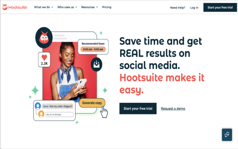 Hootsuite get it now